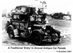 A Traditional Entry in Annual Antique car Parade October 1967
